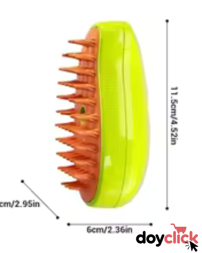 Cepillo de Vapor 3 en 1 para mascotas